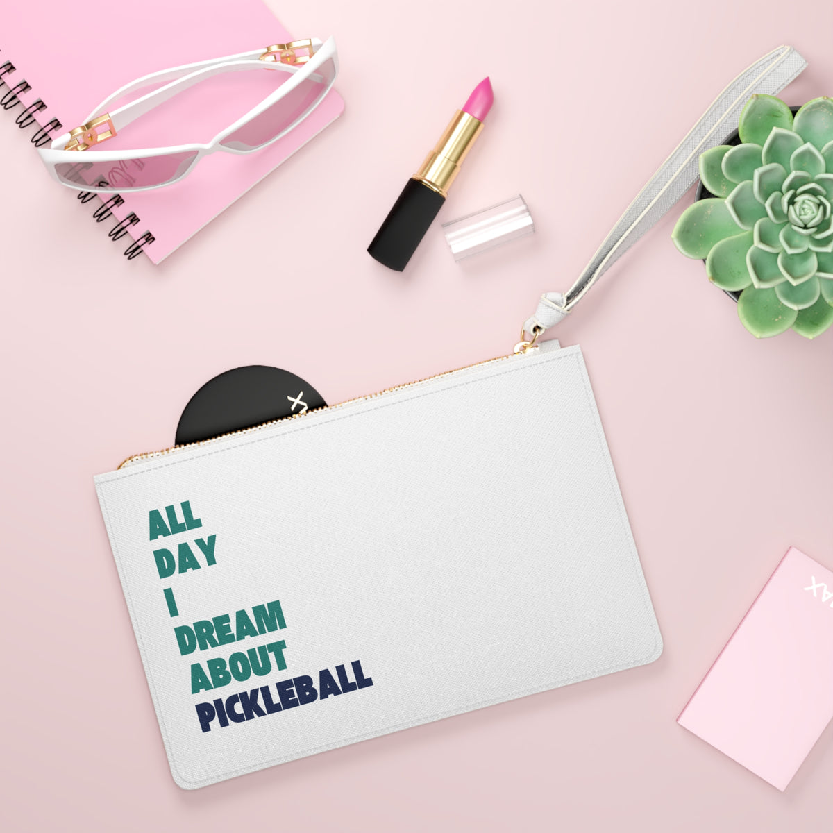 Pickleball Dreams Makeup Bag