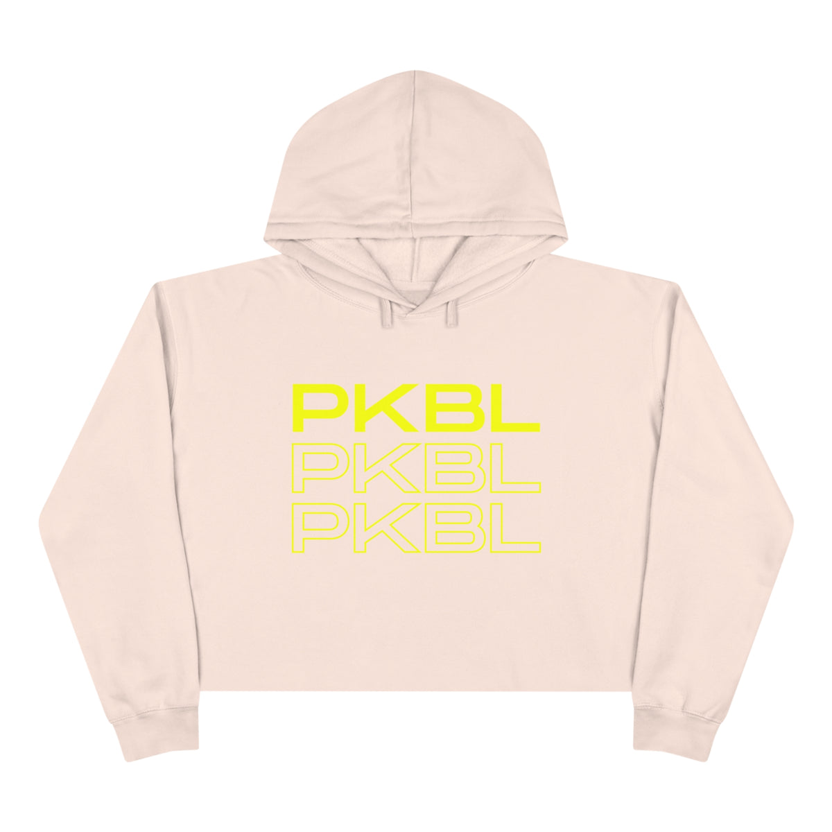 PKBL Crop Hoodie Yellow