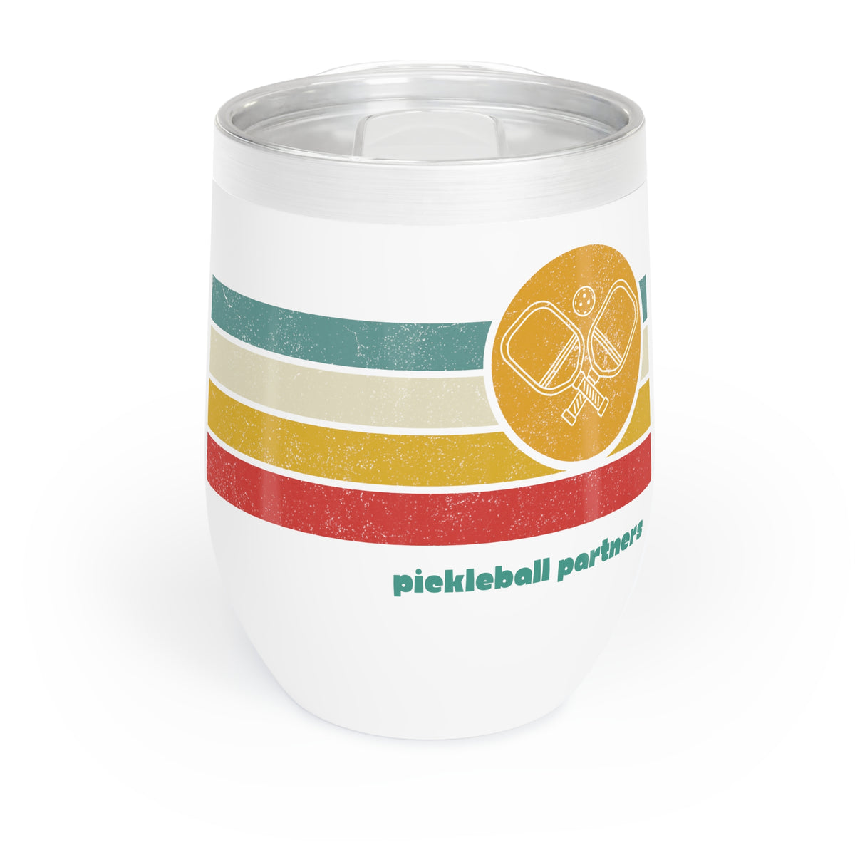 Pickleball Partners Wine Tumbler